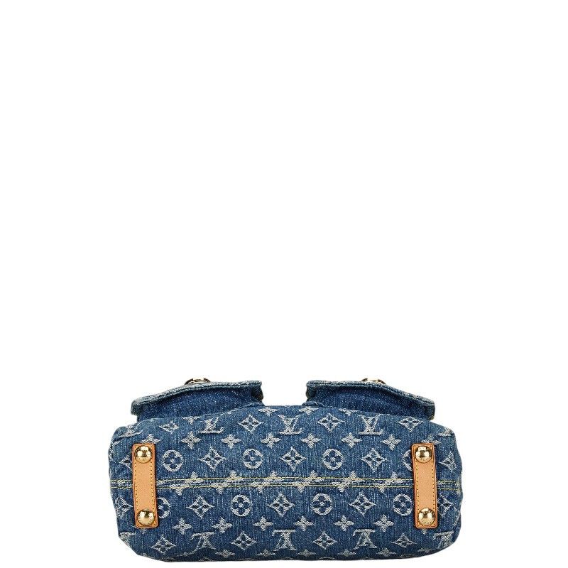 Louis Vuitton Louis Vuitton Louis Vuitton Denim Leather Bag PM Denim Shoulder Bag M95049 in Very Good Condition Size ONE SIZE - 3 Thumbnail