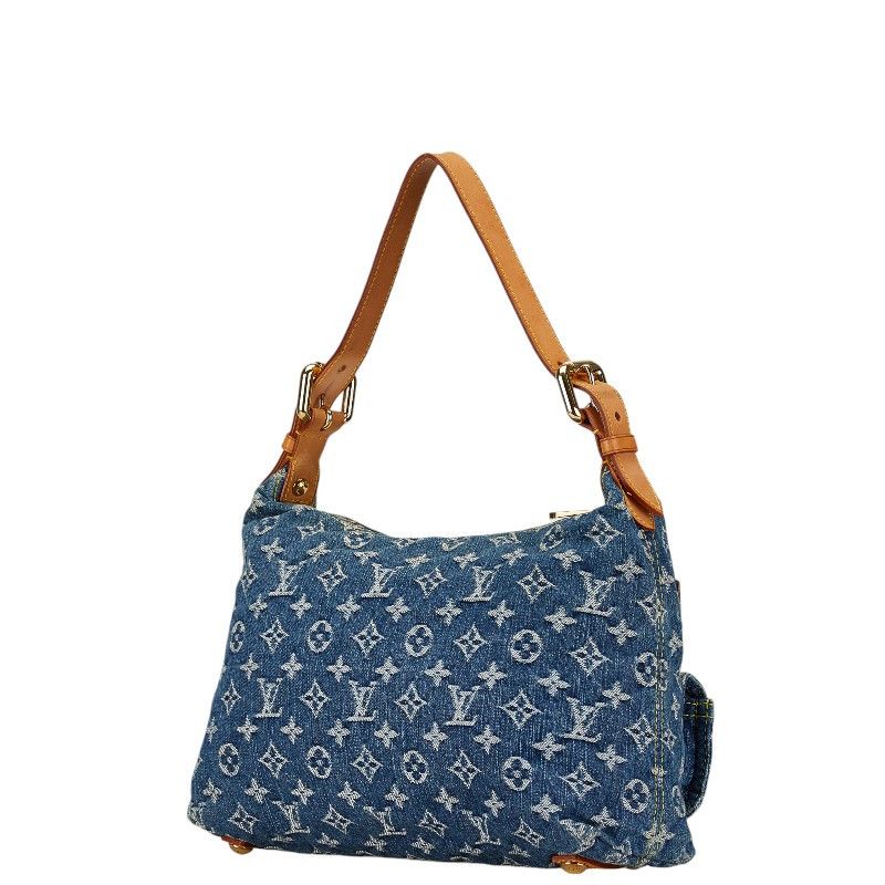 Louis Vuitton Louis Vuitton Louis Vuitton Denim Leather Bag PM Denim Shoulder Bag M95049 in Very Good Condition Size ONE SIZE - 2 Thumbnail