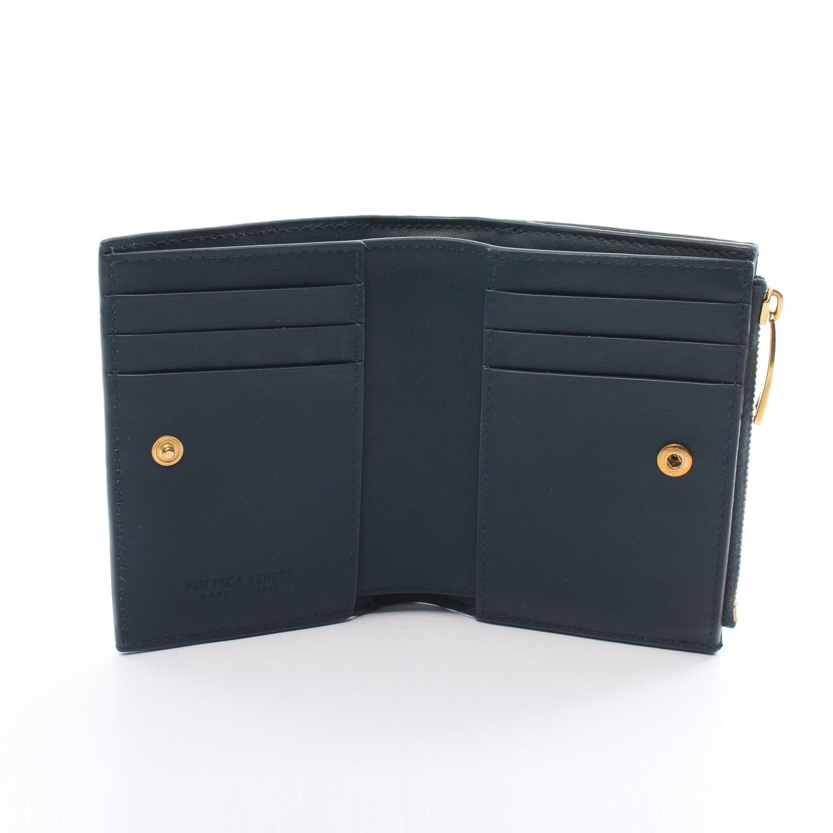 Bottega Veneta Bottega Veneta Cassette Wallet Leather Short Wallet 706010 in Great Condition Size ONE SIZE - 3 Thumbnail