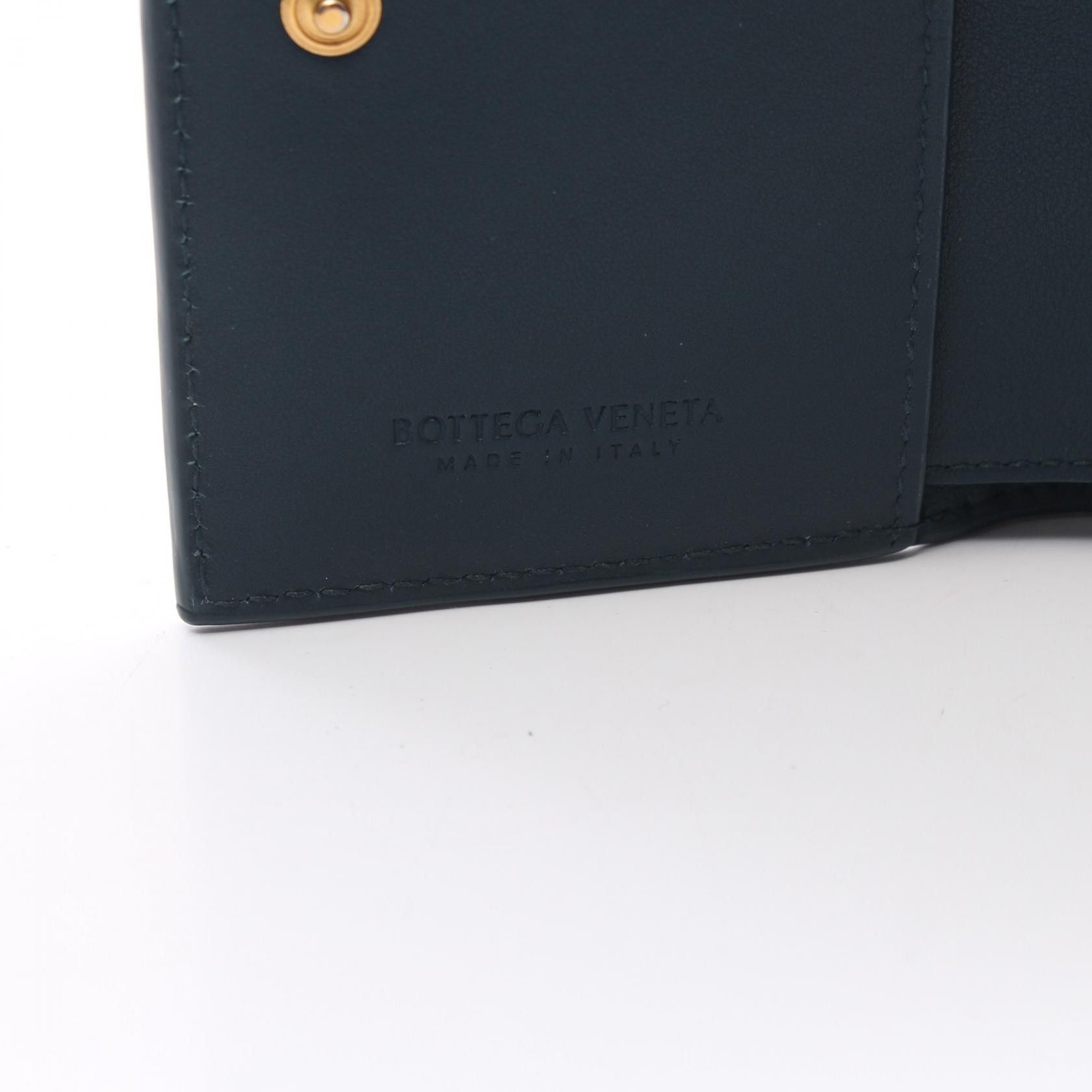 Bottega Veneta Bottega Veneta Cassette Wallet Leather Short Wallet 706010 in Great Condition Size ONE SIZE - 4 Thumbnail