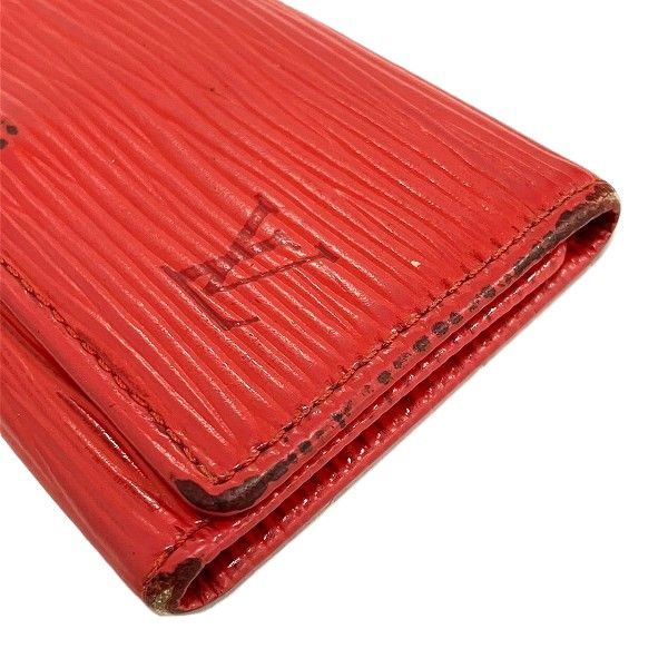 Louis Vuitton Louis Vuitton Louis Vuitton Epi Leather Key Case M6382E Leather Key Holder M6382E in Fair Condition Size ONE SIZE - 8 Thumbnail
