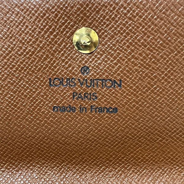 Louis Vuitton Louis Vuitton Louis Vuitton Monogram Wallet M61652 Canvas Short Wallet M61652 in Good Condition Size ONE SIZE - 4 Thumbnail