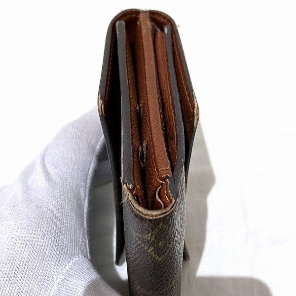Louis Vuitton Louis Vuitton Louis Vuitton Monogram Wallet M61652 Canvas Short Wallet M61652 in Good Condition Size ONE SIZE - 3 Thumbnail