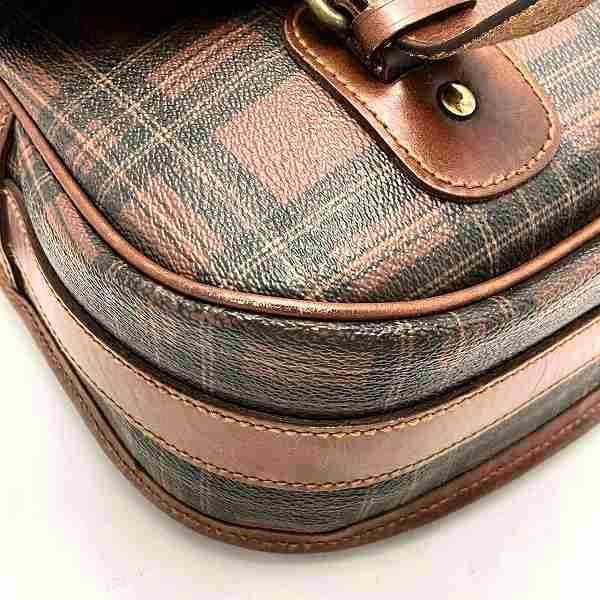 Other Other Ralph Lauren Checkered Crossbody Bag Leather Crossbody Bag in Good Condition Size ONE SIZE - 4 Thumbnail