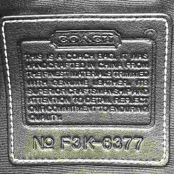 Coach Coach Coach Mini Signature Shoulder Bag 6377 Canvas Shoulder Bag 6377 in Great Condition Size ONE SIZE - 5 Thumbnail