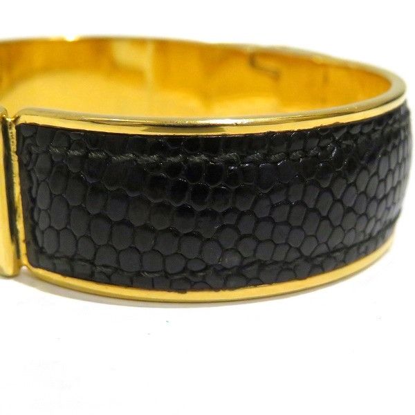 Gucci Gucci Gucci Leather Bangle Bracelet Metal Bangle in Good Condition Size ONE SIZE - 9 Thumbnail
