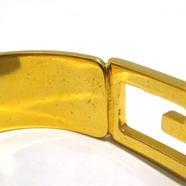Gucci Gucci Gucci Leather Bangle Bracelet Metal Bangle in Good Condition Size ONE SIZE - 7 Thumbnail