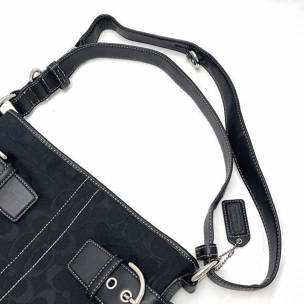Coach Coach Coach Signature Leather Crossbody Bag F03574 Canvas Crossbody Bag F03574 in Great Condition Size ONE SIZE - 8 Thumbnail