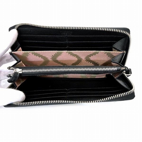 Vivienne Westwood Vivienne Westwood Vivienne Westwood Leather Zip Around Wallet Leather Long Wallet 51050023-40565 in Good Condition Size ONE SIZE - 2 Thumbnail