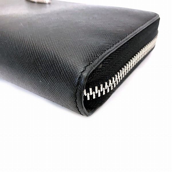 Vivienne Westwood Vivienne Westwood Vivienne Westwood Leather Zip Around Wallet Leather Long Wallet 51050023-40565 in Good Condition Size ONE SIZE - 3 Thumbnail