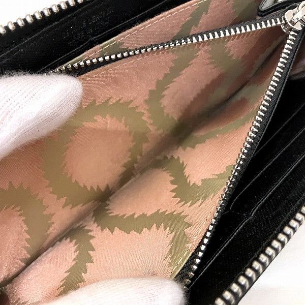 Vivienne Westwood Vivienne Westwood Vivienne Westwood Leather Zip Around Wallet Leather Long Wallet 51050023-40565 in Good Condition Size ONE SIZE - 5 Thumbnail
