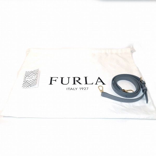 Furla Furla Furla Stella Gray Leather Handbag Leather Handbag in Great Condition Size ONE SIZE - 7 Thumbnail
