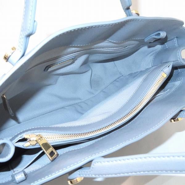 Furla Furla Furla Stella Gray Leather Handbag Leather Handbag in Great Condition Size ONE SIZE - 6 Thumbnail