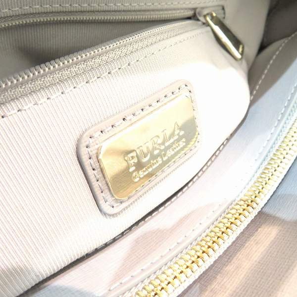 Furla Furla Furla Stella Gray Leather Handbag Leather Handbag in Great Condition Size ONE SIZE - 5 Thumbnail