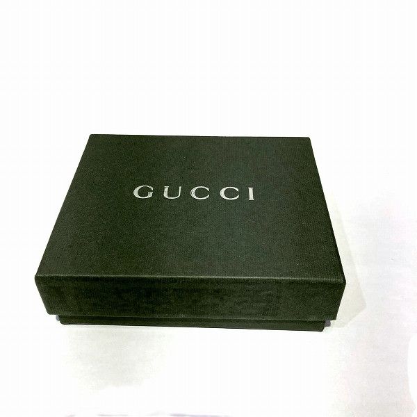 Gucci Gucci Gucci Leather Bifold Wallet Black Leather Short Wallet 03521331896 in Fair Condition Size ONE SIZE - 6 Thumbnail