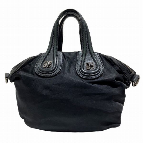 Givenchy Givenchy Givenchy Nightingale Star Studs Handbag Canvas Handbag SI0190 in Fair Condition Size ONE SIZE - 2 Thumbnail