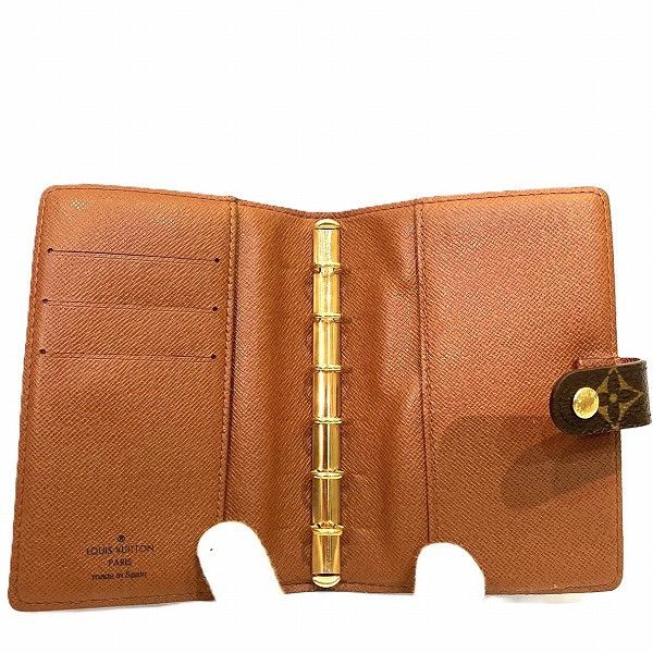 Louis Vuitton Louis Vuitton Louis Vuitton Monogram Agenda PM Notebook Cover R20005 Canvas Notebook Cover R20005 in Fair Condition Size ONE SIZE - 2 Thumbnail