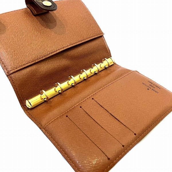 Louis Vuitton Louis Vuitton Louis Vuitton Monogram Agenda PM Notebook Cover R20005 Canvas Notebook Cover R20005 in Fair Condition Size ONE SIZE - 7 Thumbnail