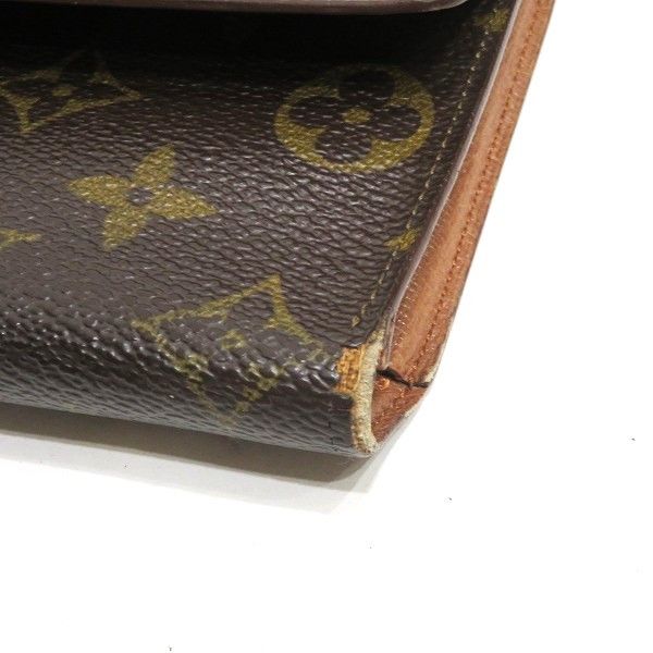 Louis Vuitton Louis Vuitton Louis Vuitton Monogram Wallet M61217 Canvas Long Wallet M61217 in Fair Condition Size ONE SIZE - 3 Thumbnail