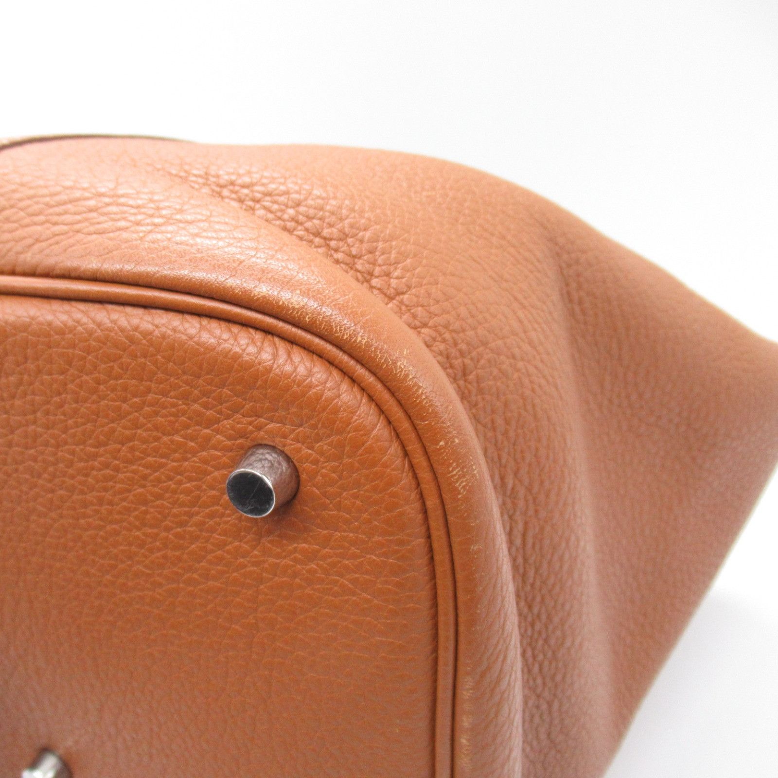 Hermes Hermes Picotin Lock PM Handbag Leather Handbag in Great Condition Size ONE SIZE - 10 Thumbnail