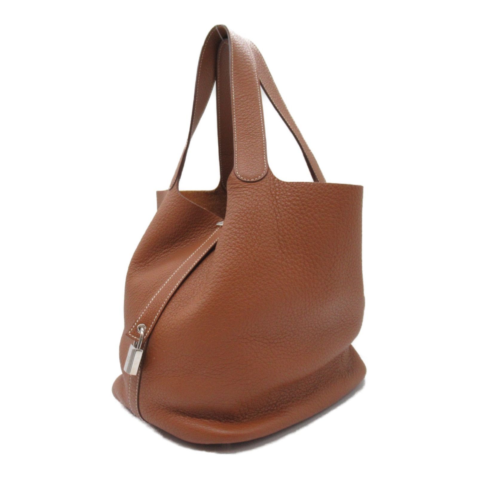 Hermes Hermes Picotin Lock PM Handbag Leather Handbag in Great Condition Size ONE SIZE - 3 Thumbnail