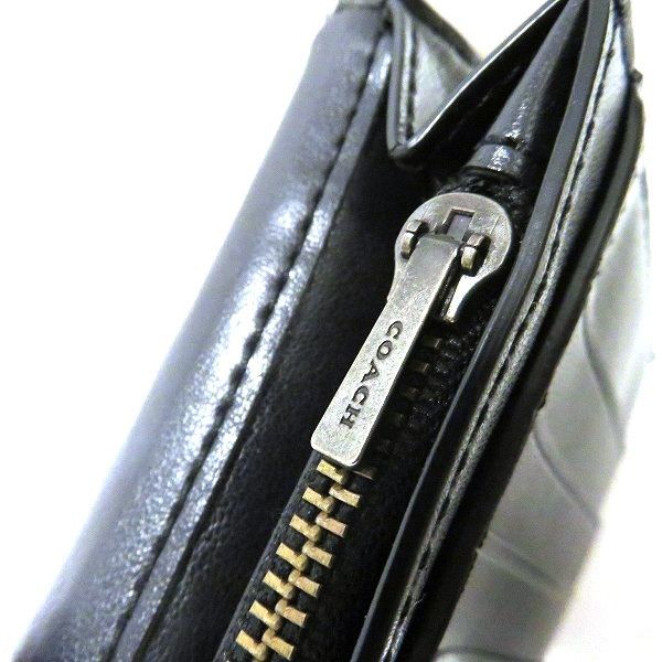 Coach Coach Coach Signature Long Wallet F75013 Canvas Long Wallet F75013 in Good Condition Size ONE SIZE - 6 Thumbnail