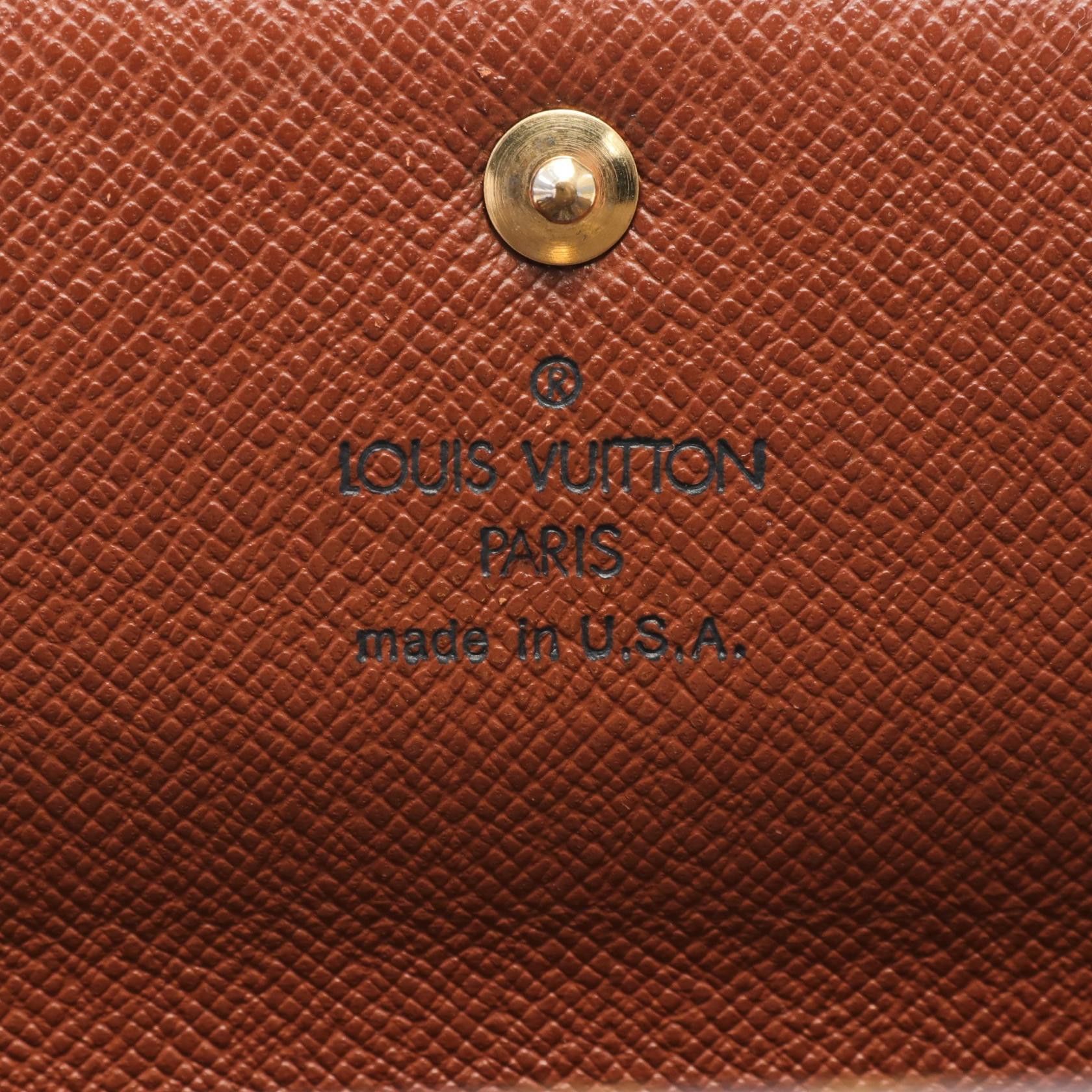 Louis Vuitton Louis Vuitton Monogram Sarah Wallet Canvas Long Wallet M61726 in Great Condition Size ONE SIZE - 4 Thumbnail