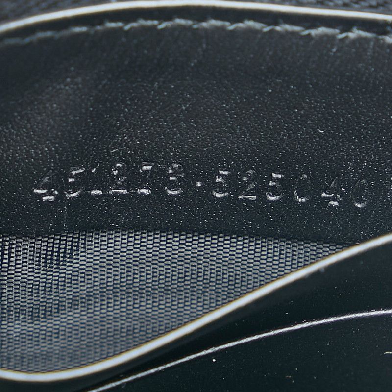 Gucci Gucci Gucci GG Supreme Eagle Zip Wallet Black Canvas Long Wallet 451278 in Great Condition Size ONE SIZE - 11 Thumbnail