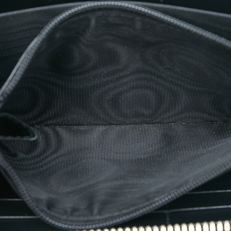 Gucci Gucci Gucci GG Supreme Eagle Zip Wallet Black Canvas Long Wallet 451278 in Great Condition Size ONE SIZE - 9 Thumbnail