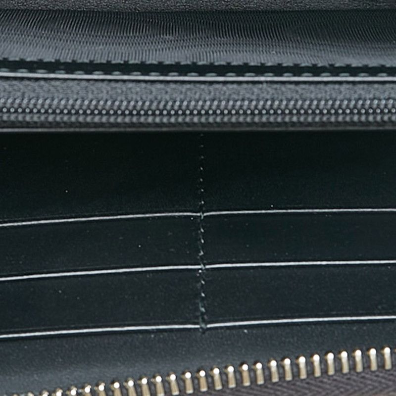 Gucci Gucci Gucci GG Supreme Eagle Zip Wallet Black Canvas Long Wallet 451278 in Great Condition Size ONE SIZE - 8 Thumbnail