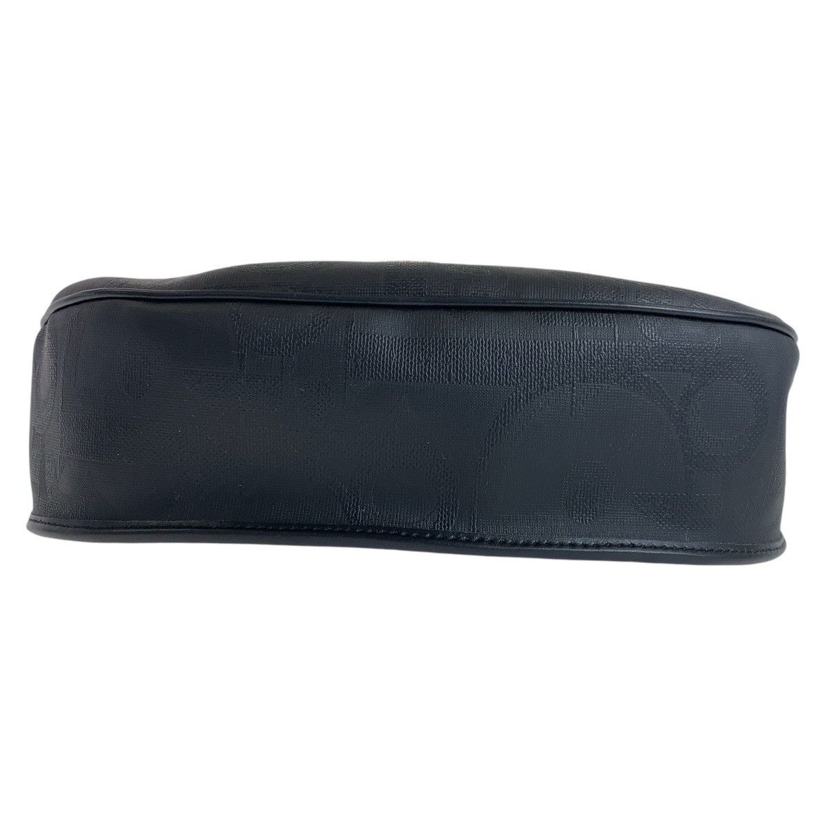 Dior Dior Dior Vintage Trotter Black PVC Leather Shoulder Bag Canvas Crossbody Bag 408638 in Very Good Condition Size ONE SIZE - 6 Thumbnail