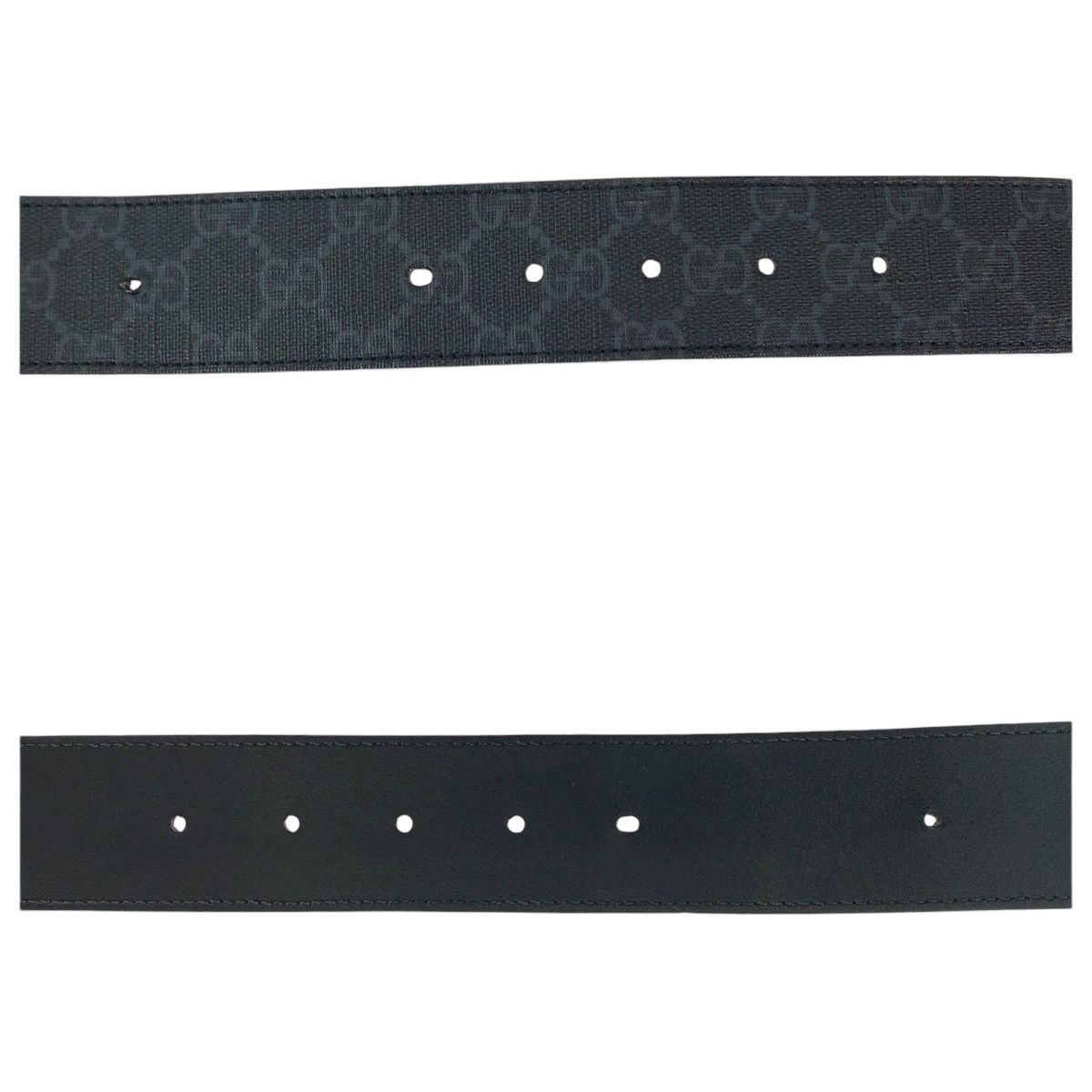 Gucci Gucci Gucci Interlocking GG Supreme Canvas Belt Canvas Belt 490199 in Very Good Condition Size ONE SIZE - 6 Thumbnail