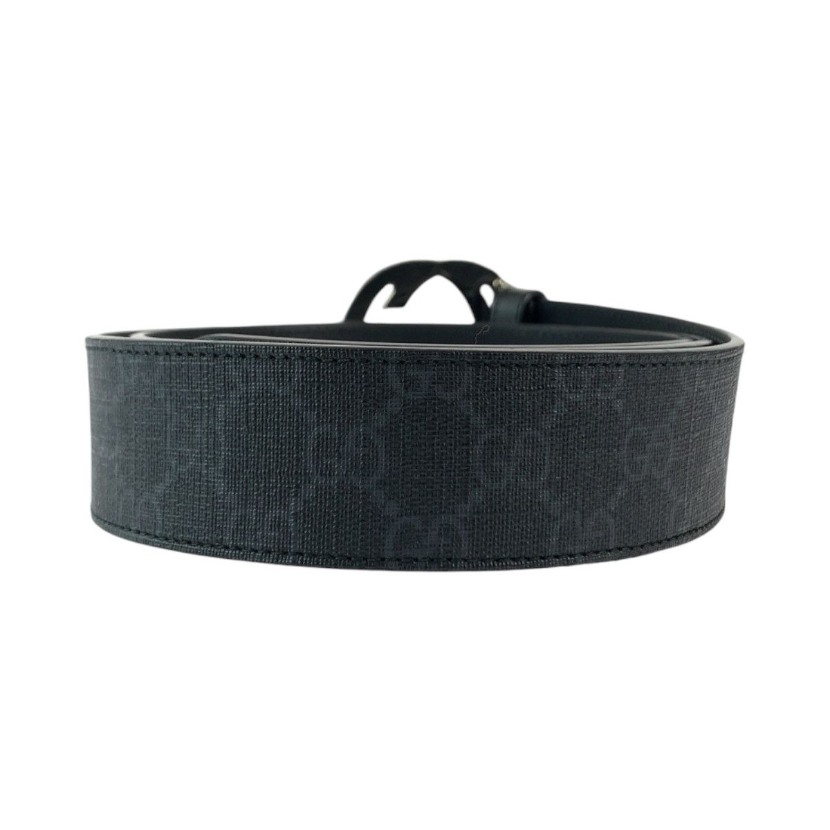 Gucci Gucci Gucci Interlocking GG Supreme Canvas Belt Canvas Belt 490199 in Very Good Condition Size ONE SIZE - 2 Thumbnail