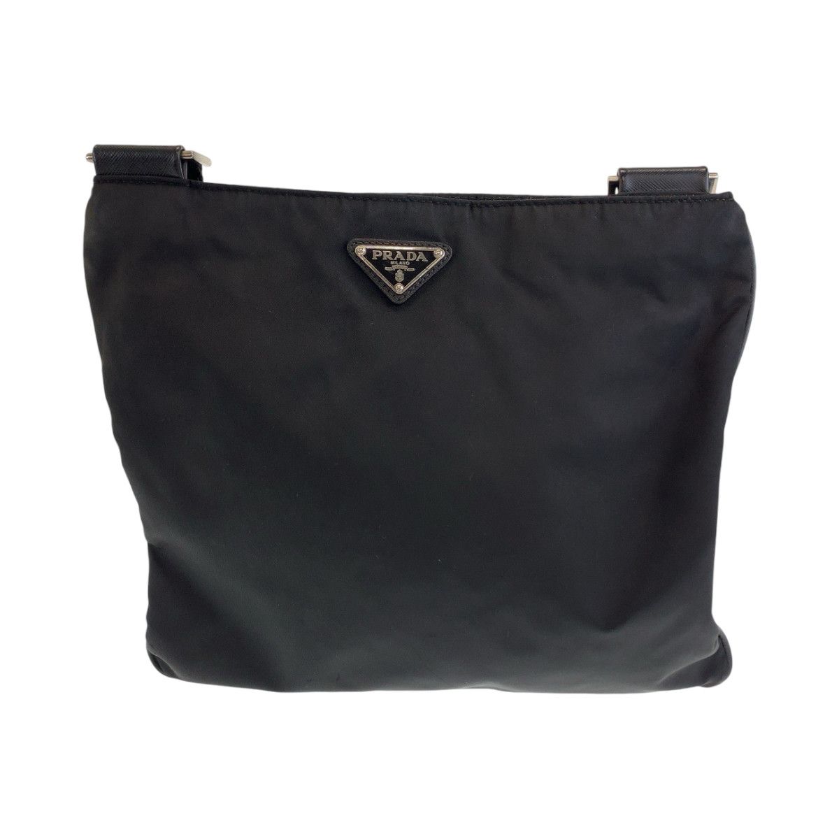 Prada Prada Prada Nylon Tessuto Logo Plate Messenger Bag Canvas Crossbody Bag VA0340 in Very Good Condition Size ONE SIZE - 2 Thumbnail