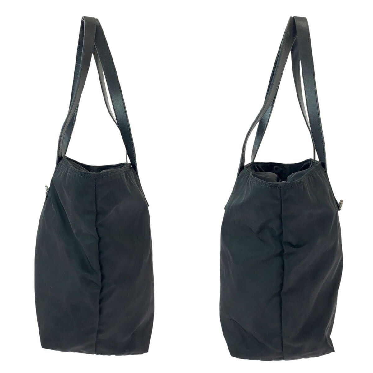 Prada Prada Prada Nylon Tessuto Logo Tote Bag Canvas Tote Bag in Very Good Condition Size ONE SIZE - 8 Thumbnail