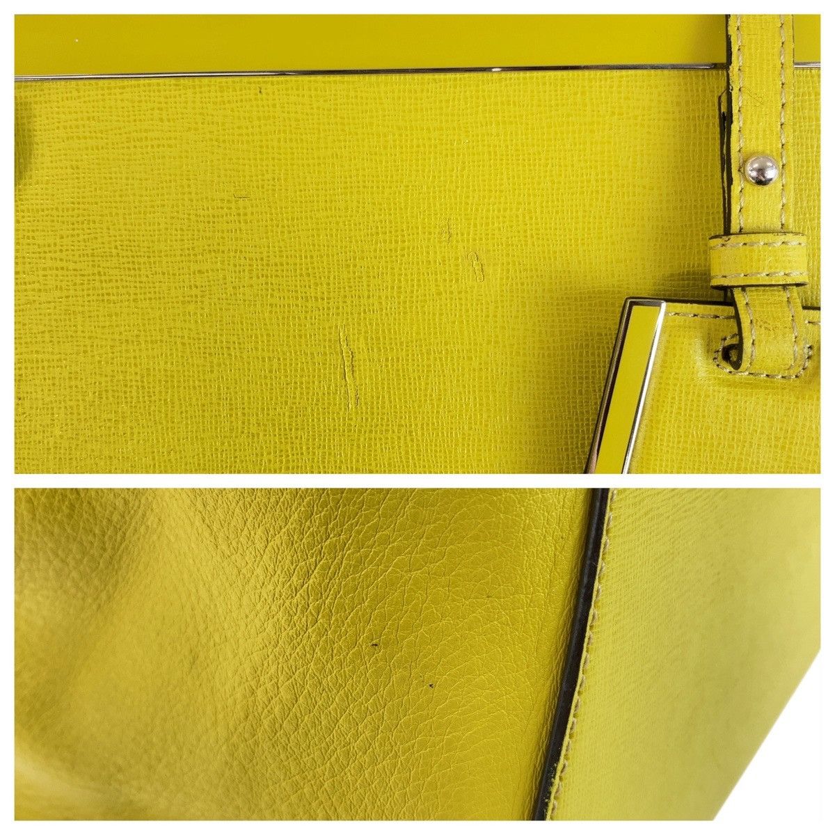Fendi Fendi Fendi Leather 2Jours Tote Bag Leather Tote Bag 408554 in Very Good Condition Size ONE SIZE - 7 Thumbnail