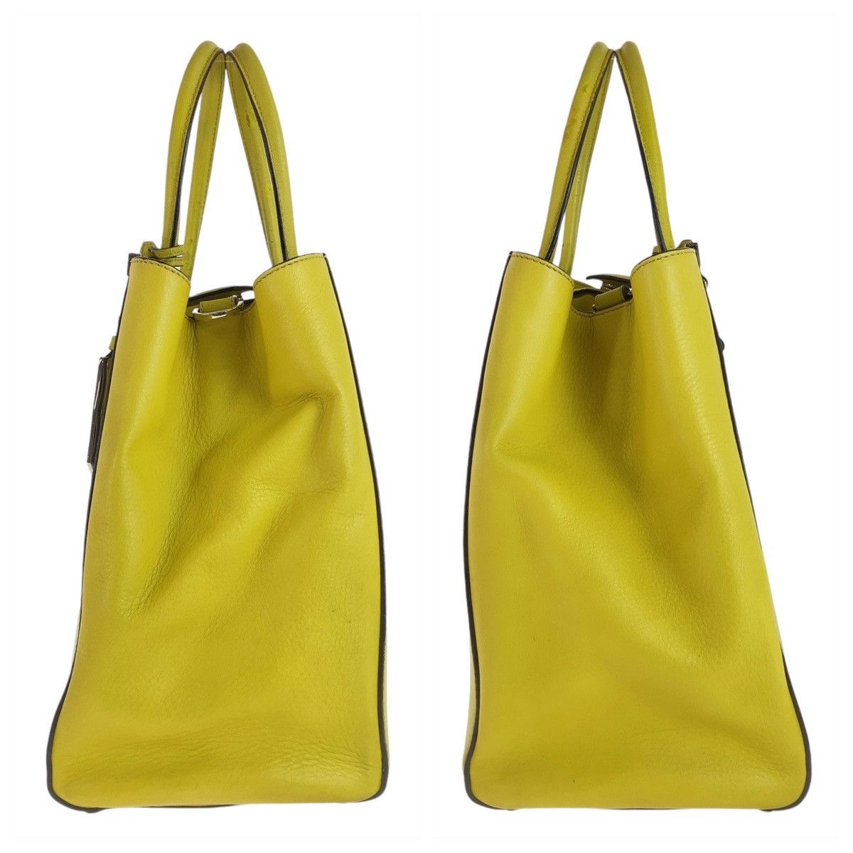 Fendi Fendi Fendi Leather 2Jours Tote Bag Leather Tote Bag 408554 in Very Good Condition Size ONE SIZE - 5 Thumbnail