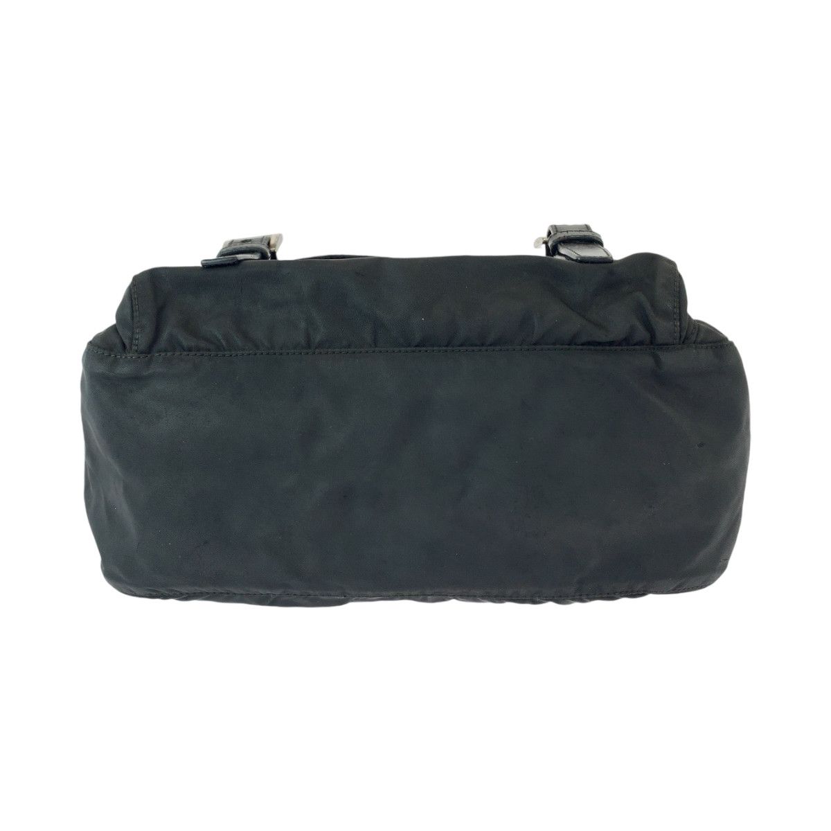 Prada Prada Prada Nylon Tessuto Logo Plate Messenger Bag Canvas Crossbody Bag 408489 in Very Good Condition Size ONE SIZE - 10 Thumbnail