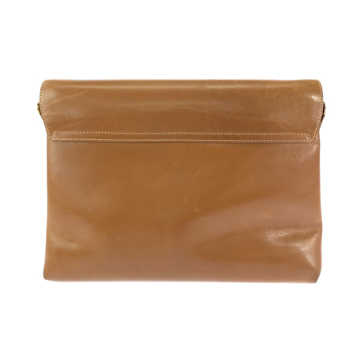 Gucci Gucci Gucci Vintage Leather Shoulder Bag Brown Leather Crossbody Bag 408409 in Very Good Condition Size ONE SIZE - 2 Thumbnail