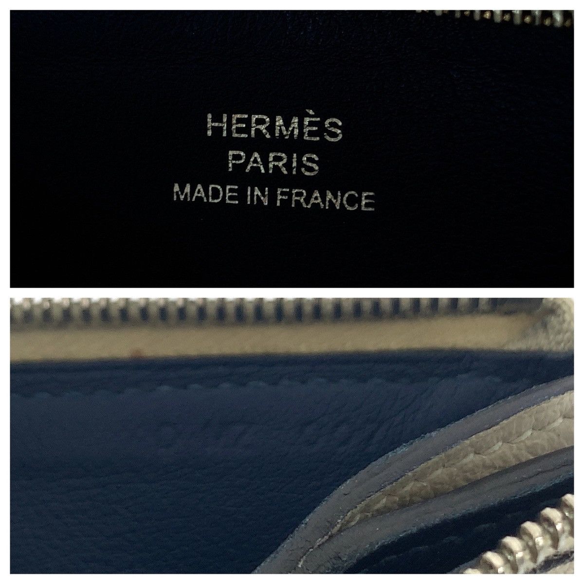 Hermes Hermes Hermes Atout PM Leather Compact Wallet Leather Short Wallet in Very Good Condition Size ONE SIZE - 5 Thumbnail
