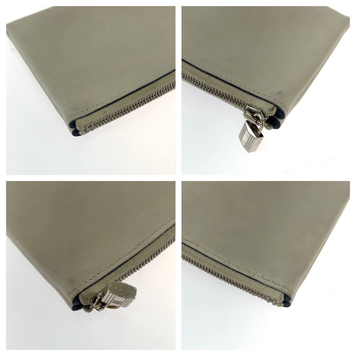 Hermes Hermes Hermes Atout PM Leather Compact Wallet Leather Short Wallet in Very Good Condition Size ONE SIZE - 4 Thumbnail