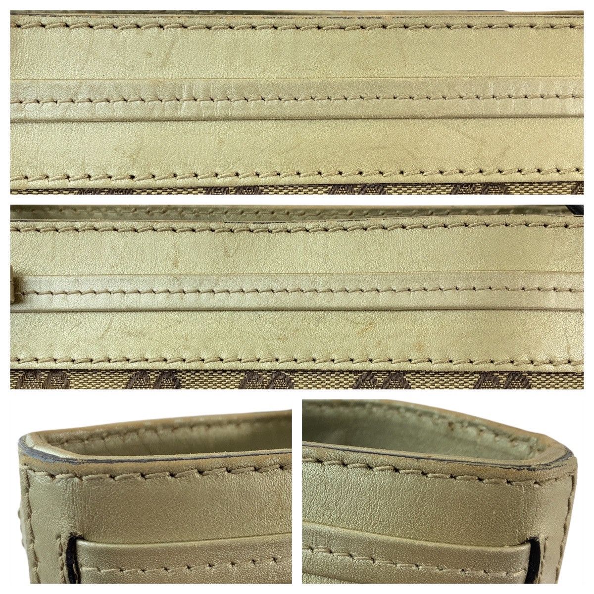 Gucci Gucci Gucci Mayfair GG Canvas Leather Tote Bag Canvas Tote Bag 257061 in Very Good Condition Size ONE SIZE - 8 Thumbnail