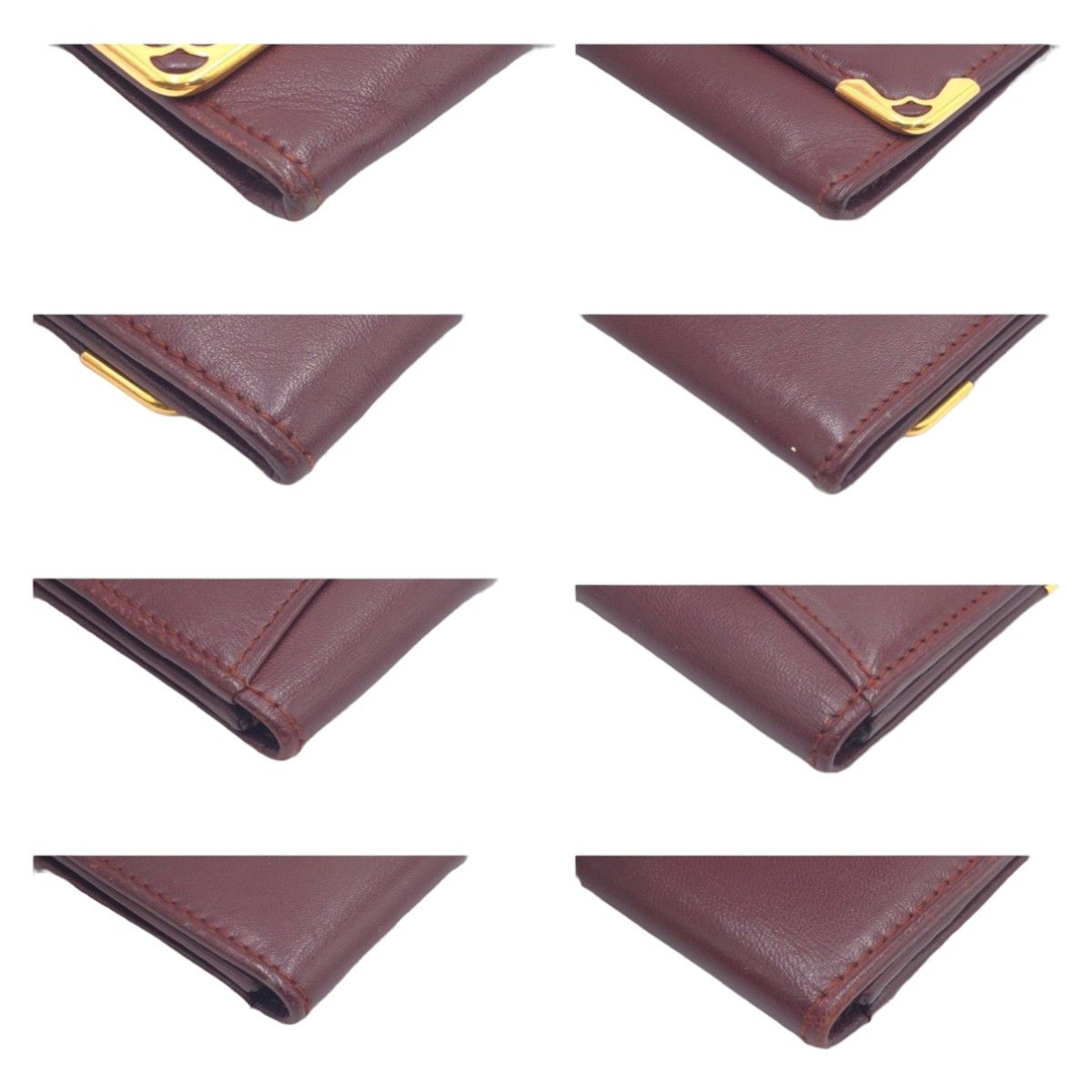 Cartier Cartier Cartier Must Line Leather Coin Case Leather Coin Case 407153 in Very Good Condition Size ONE SIZE - 3 Thumbnail