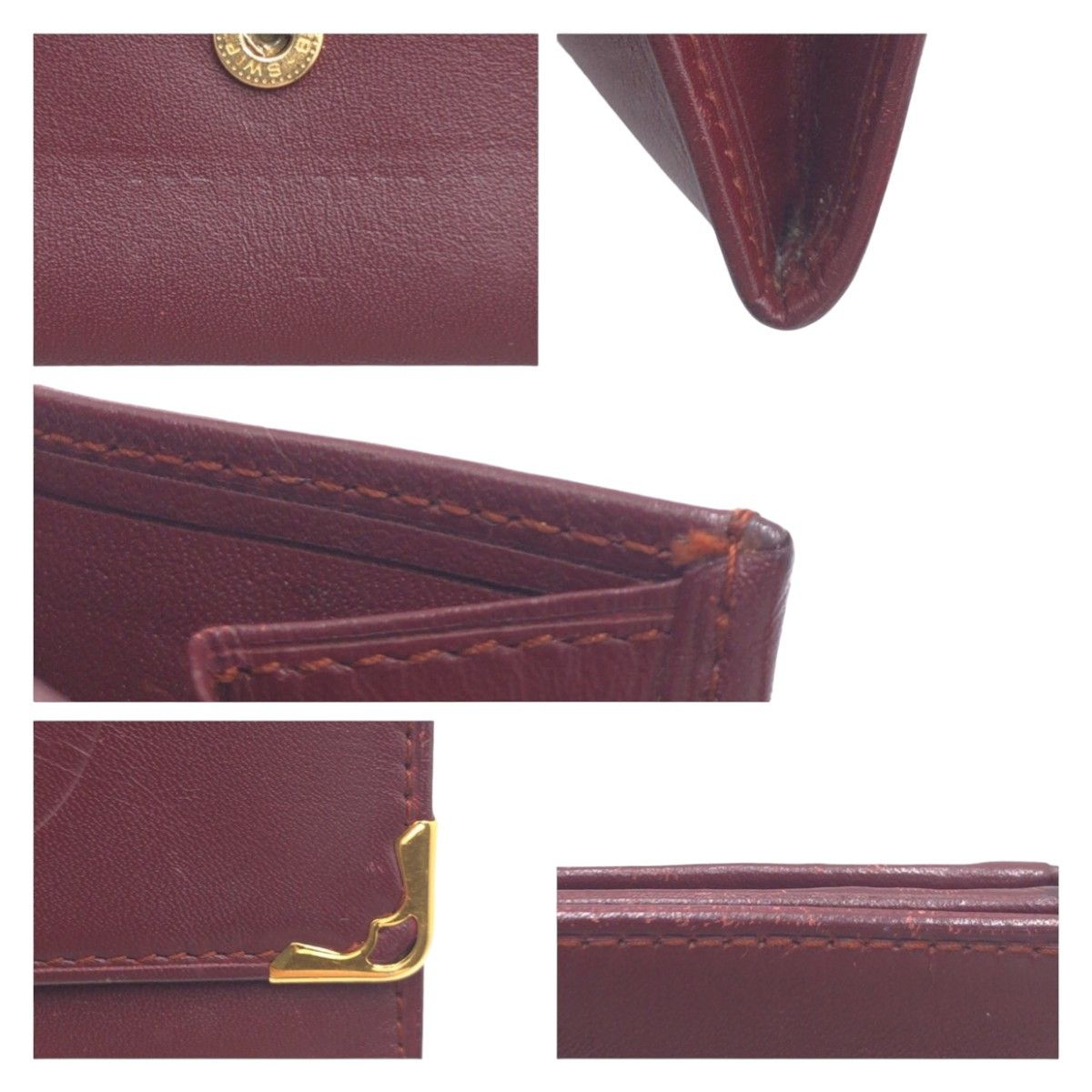 Cartier Cartier Cartier Must Line Leather Coin Case Leather Coin Case 407153 in Very Good Condition Size ONE SIZE - 6 Thumbnail