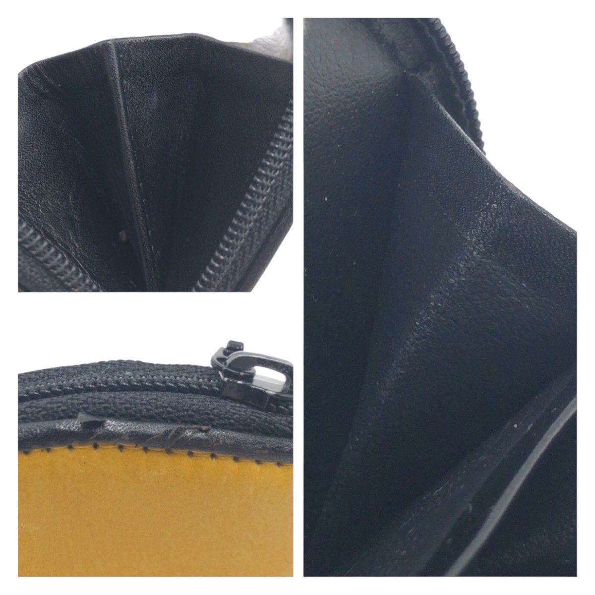 Yves Saint Laurent Yves Saint Laurent Yves Saint Laurent Yellow Leather Coin Case Leather Coin Case in Very Good Condition Size ONE SIZE - 5 Thumbnail