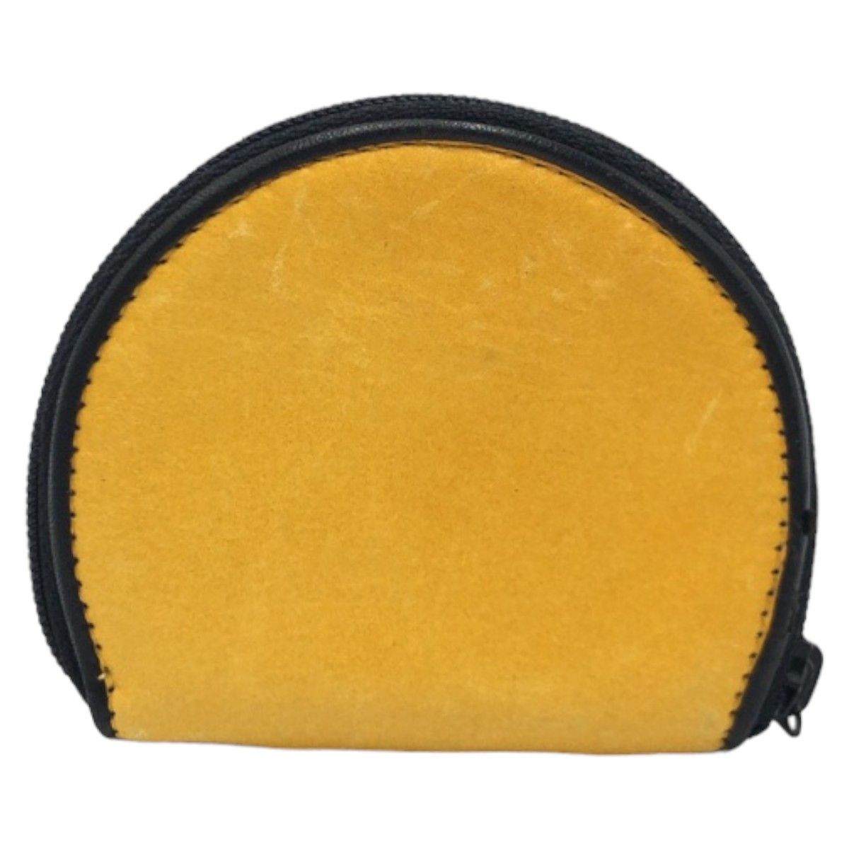 Yves Saint Laurent Yves Saint Laurent Yves Saint Laurent Yellow Leather Coin Case Leather Coin Case in Very Good Condition Size ONE SIZE - 2 Thumbnail