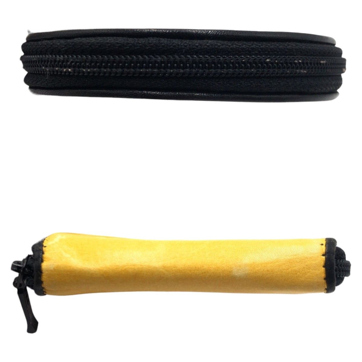 Yves Saint Laurent Yves Saint Laurent Yves Saint Laurent Yellow Leather Coin Case Leather Coin Case in Very Good Condition Size ONE SIZE - 8 Thumbnail