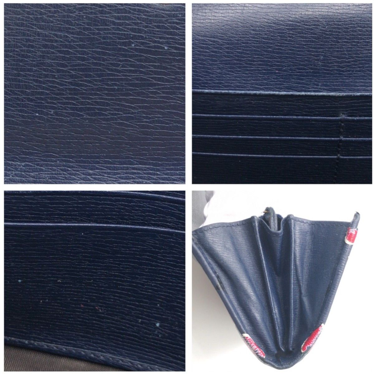 Gucci Gucci Gucci Leather Interlocking Long Wallet Leather Long Wallet 309702 in Very Good Condition Size ONE SIZE - 6 Thumbnail