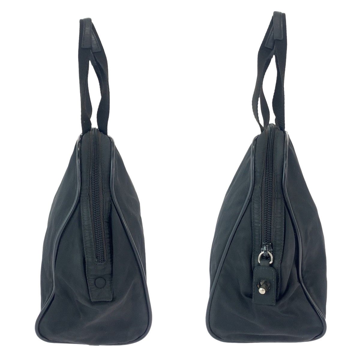 Prada Prada Prada Nylon Tessuto Logo Plate Handbag Canvas Handbag 407531 in Very Good Condition Size ONE SIZE - 8 Thumbnail