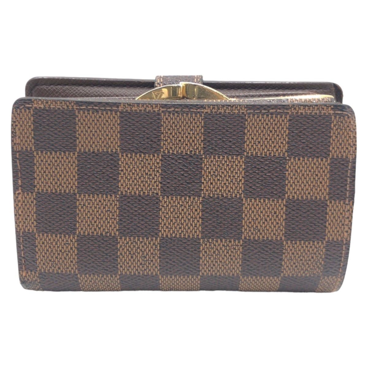 Louis Vuitton Louis Vuitton Louis Vuitton Damier Compact Wallet N61664 Canvas Short Wallet N61664 in Very Good Condition Size ONE SIZE - 2 Thumbnail